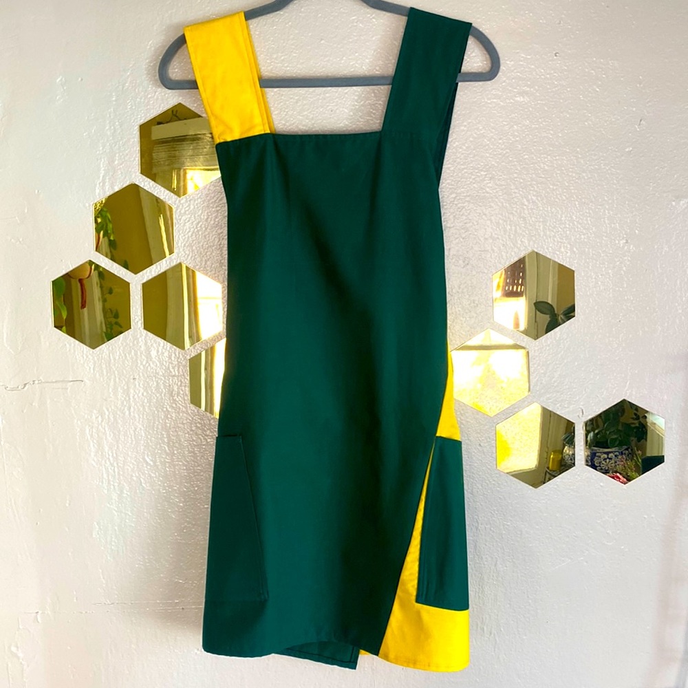 Handmade cross-back Apron